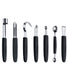  BergHOFF Essentials Stainless Steel 8 Piece Garnishing Tool Set with Case - Black - Bonton