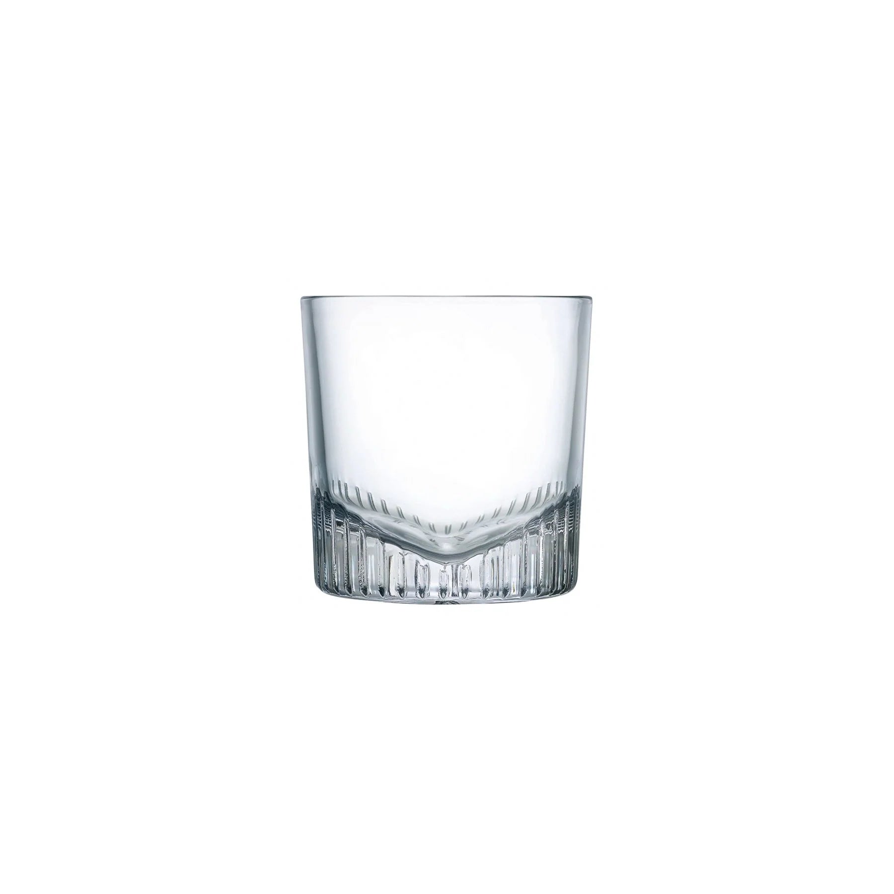  Nude Glass Caldera Whisky Double Glass Set of 4 - Clear - Bonton