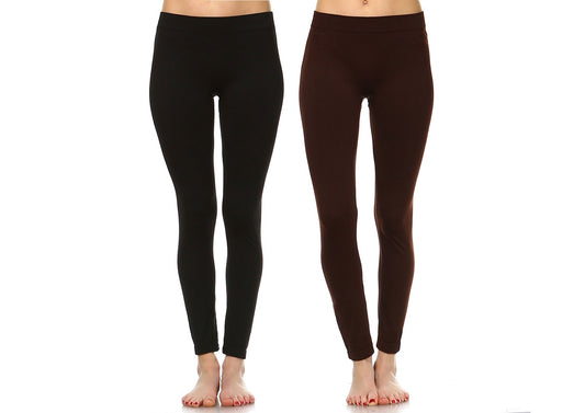 Pack of 2 Solid Leggings