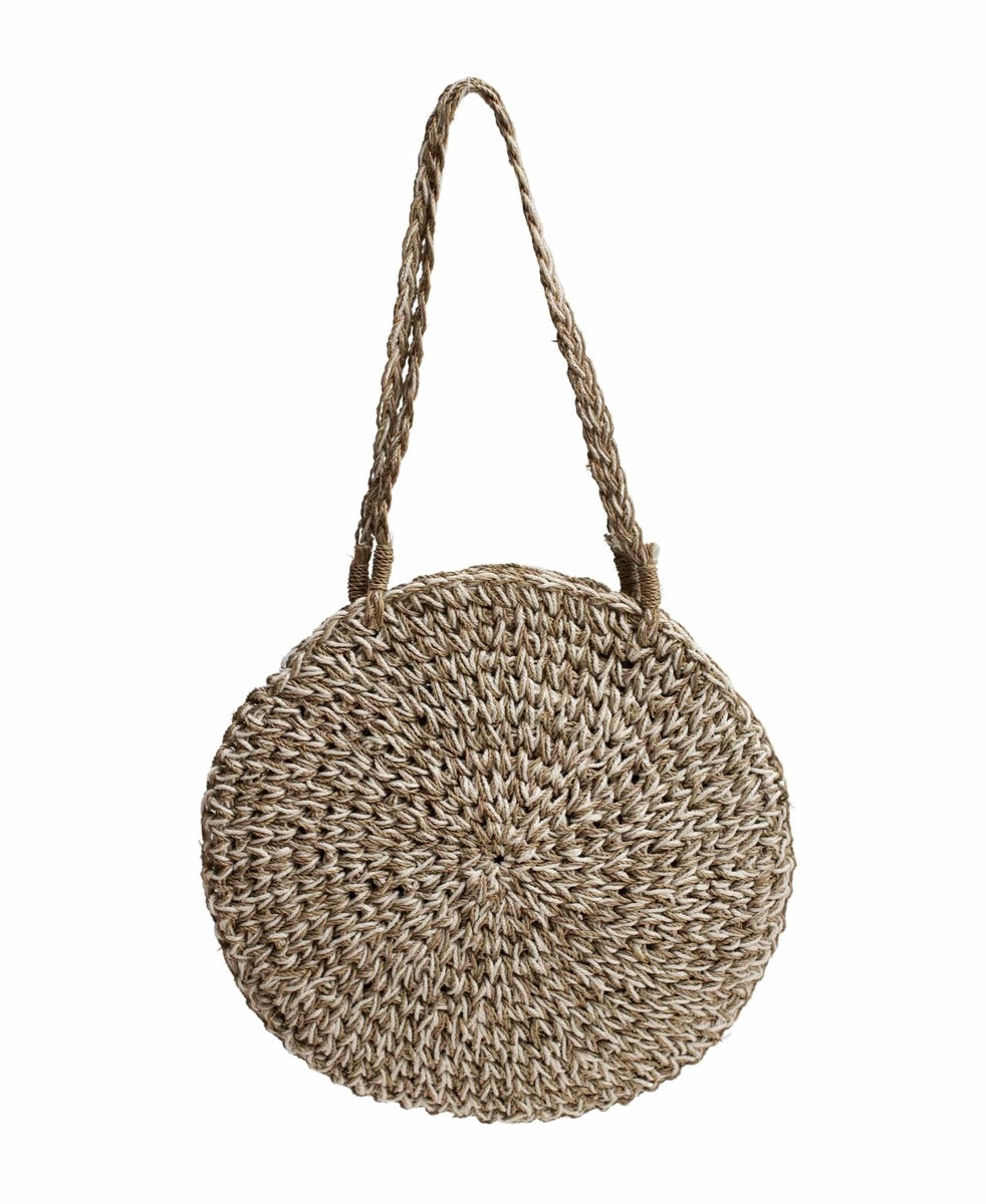  Jelavu Jelavu Kailani Woven Raffia Shoulder Bag - Natural - Bonton