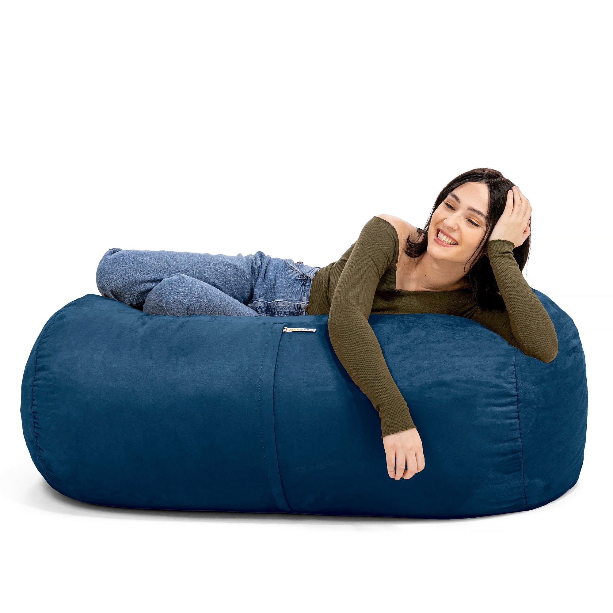  Jaxx Lounger Bean Bag 4' - Navy - Bonton