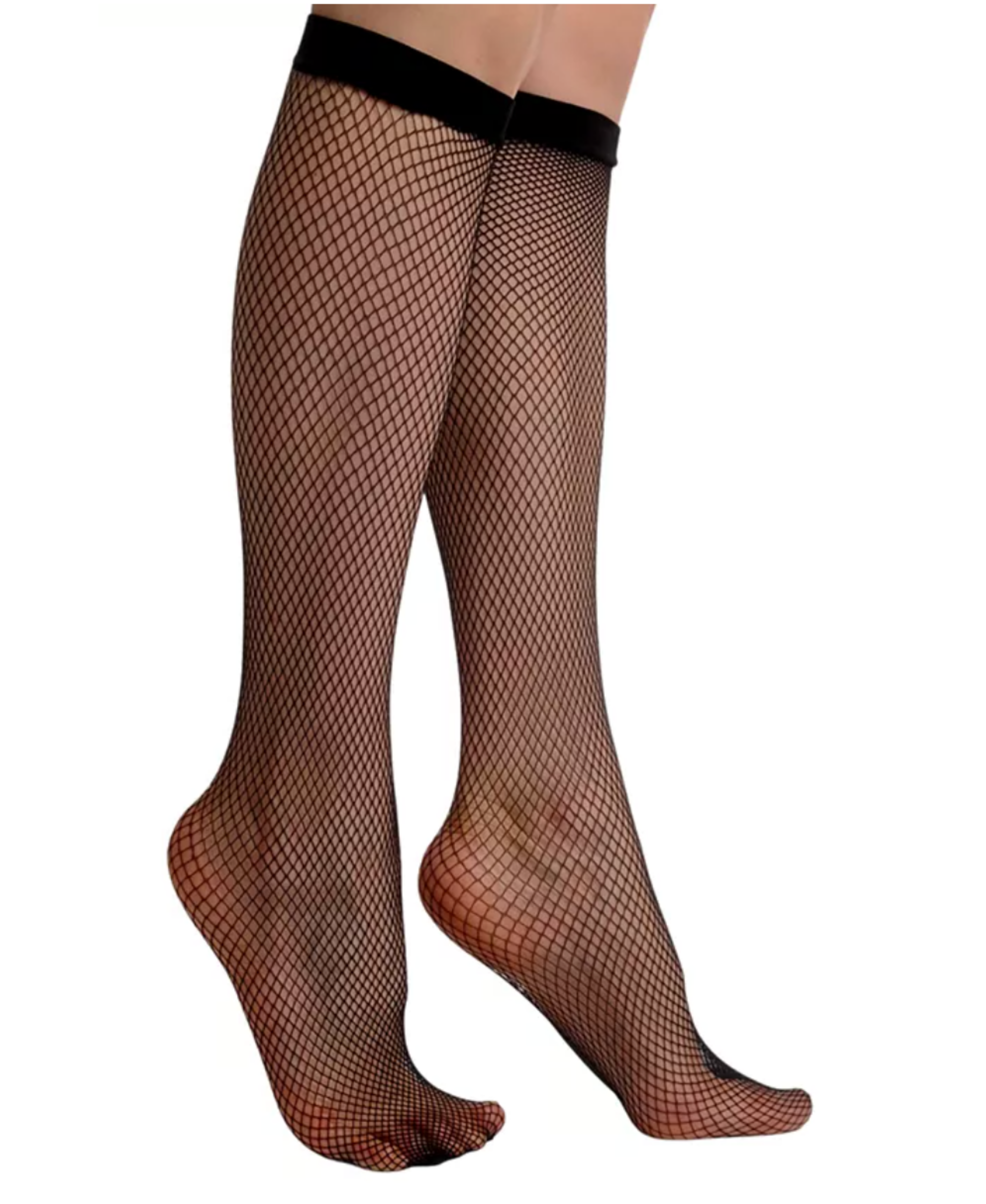  LECHERY LECHERY FISHNET KNEE-HIGHS - BLACK - Bonton