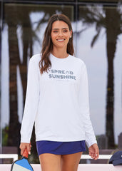 White Spread Sunshine Unisex Performance Shirt