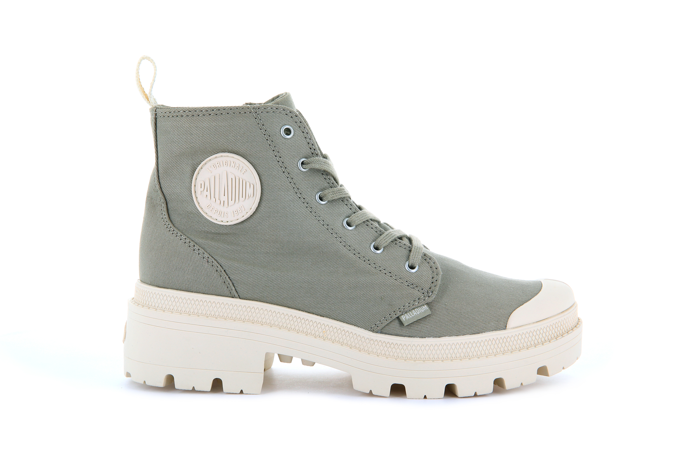  Palladium PALLABASE TWILL - Womens 5.5 - Bonton