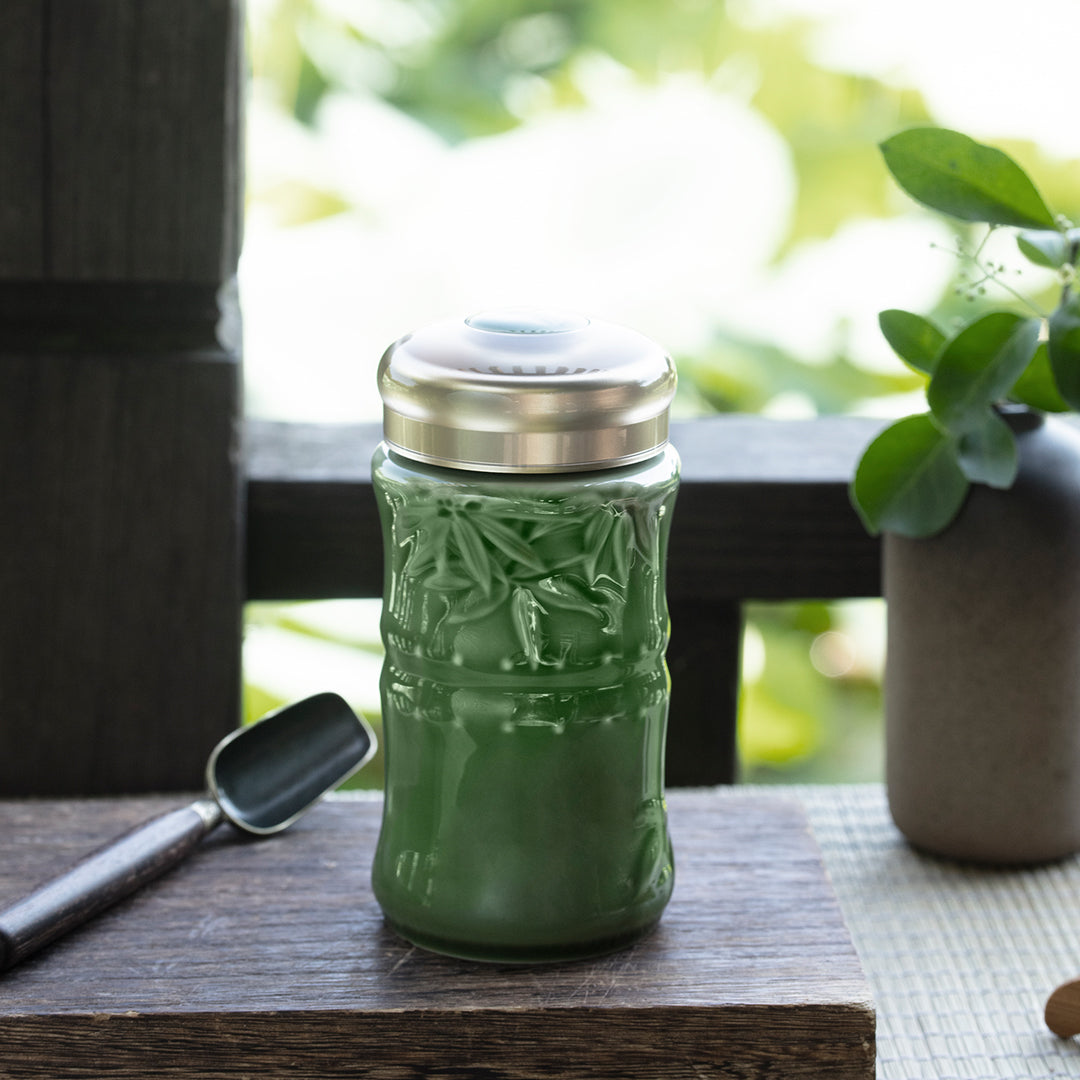  Acera Mini Bamboo Tumbler - Olive Green - Bonton