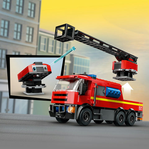 LEGO® City Fire Station With Fire Truck Playset 60414