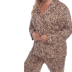 Plus Size Long Sleeve Pajama Set