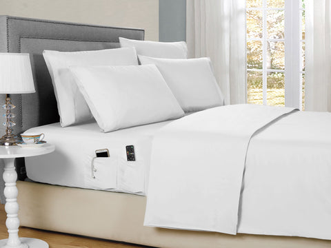 Kathy Ireland 6-Piece Smart Pocket Sheet Sets W/ Side Pocket