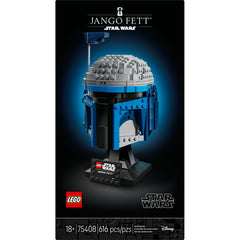 LEGO® Star Wars™ Jango Fett™ Helmet, Buildable Model Kit for Adults 75408