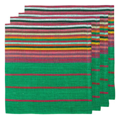 Multi Stripes Napkins 20x20 - Set of 4