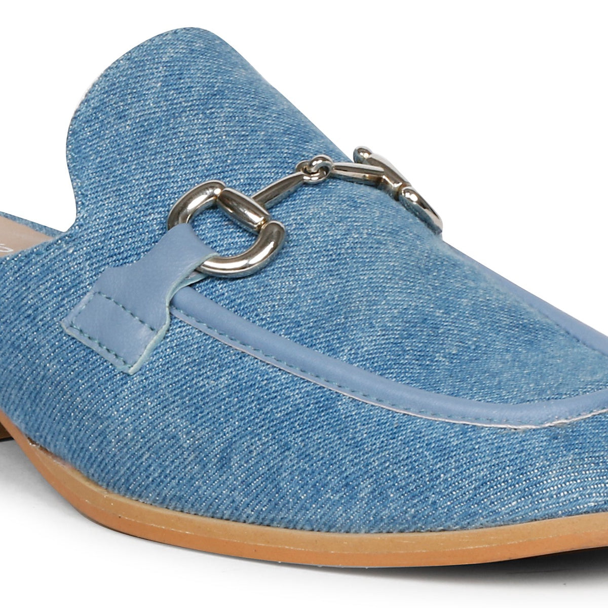  Saint G Savannah - Flat Mules - Denim - Bonton