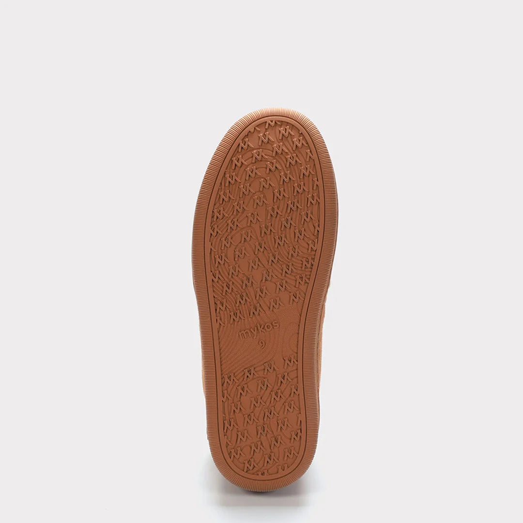  Mykos Brandon Men's Slip-on Slipper Bootie - Brown - Bonton