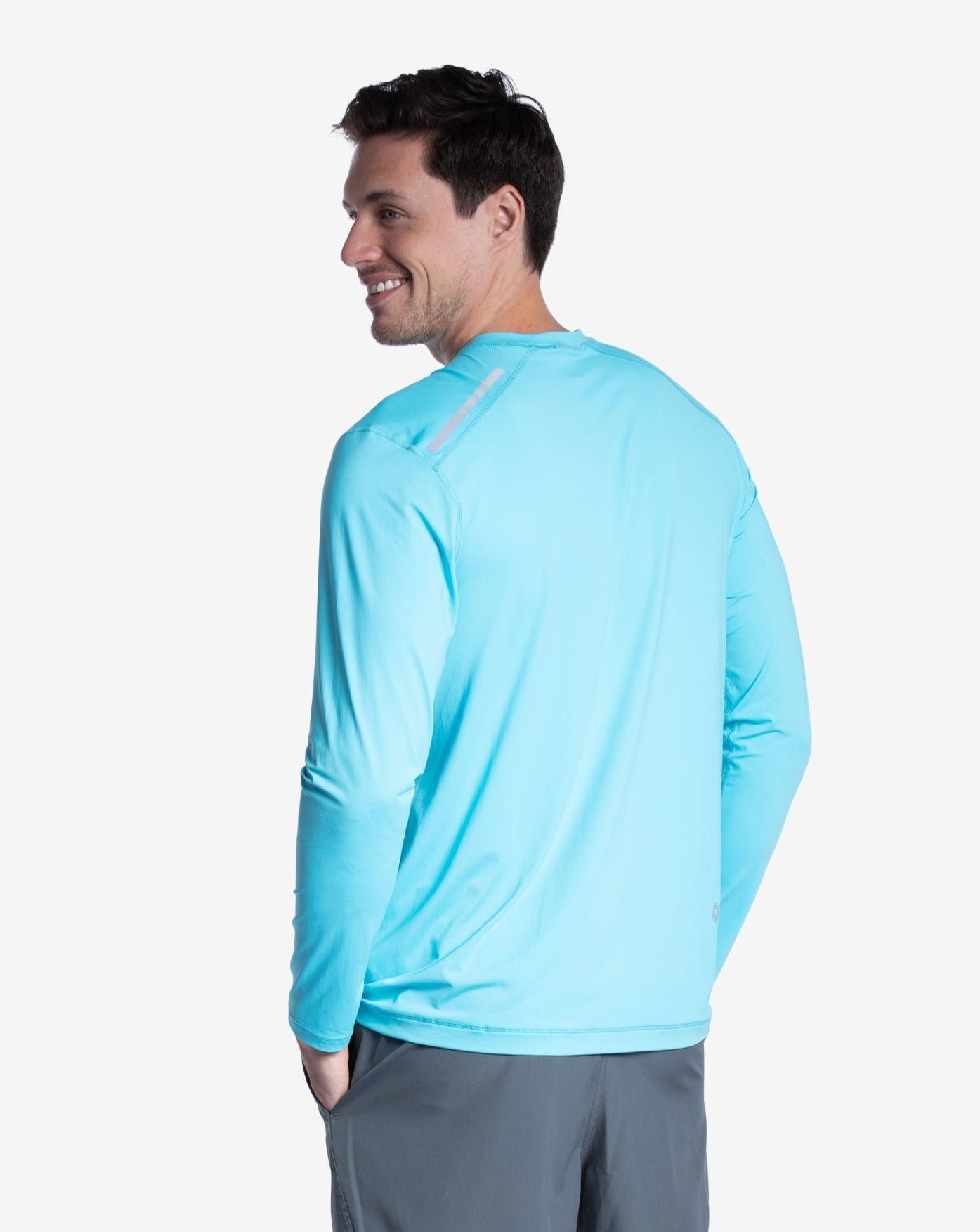  BloqUV MEN'S LONG SLEEVE JET TEE (12002) - Black - Bonton