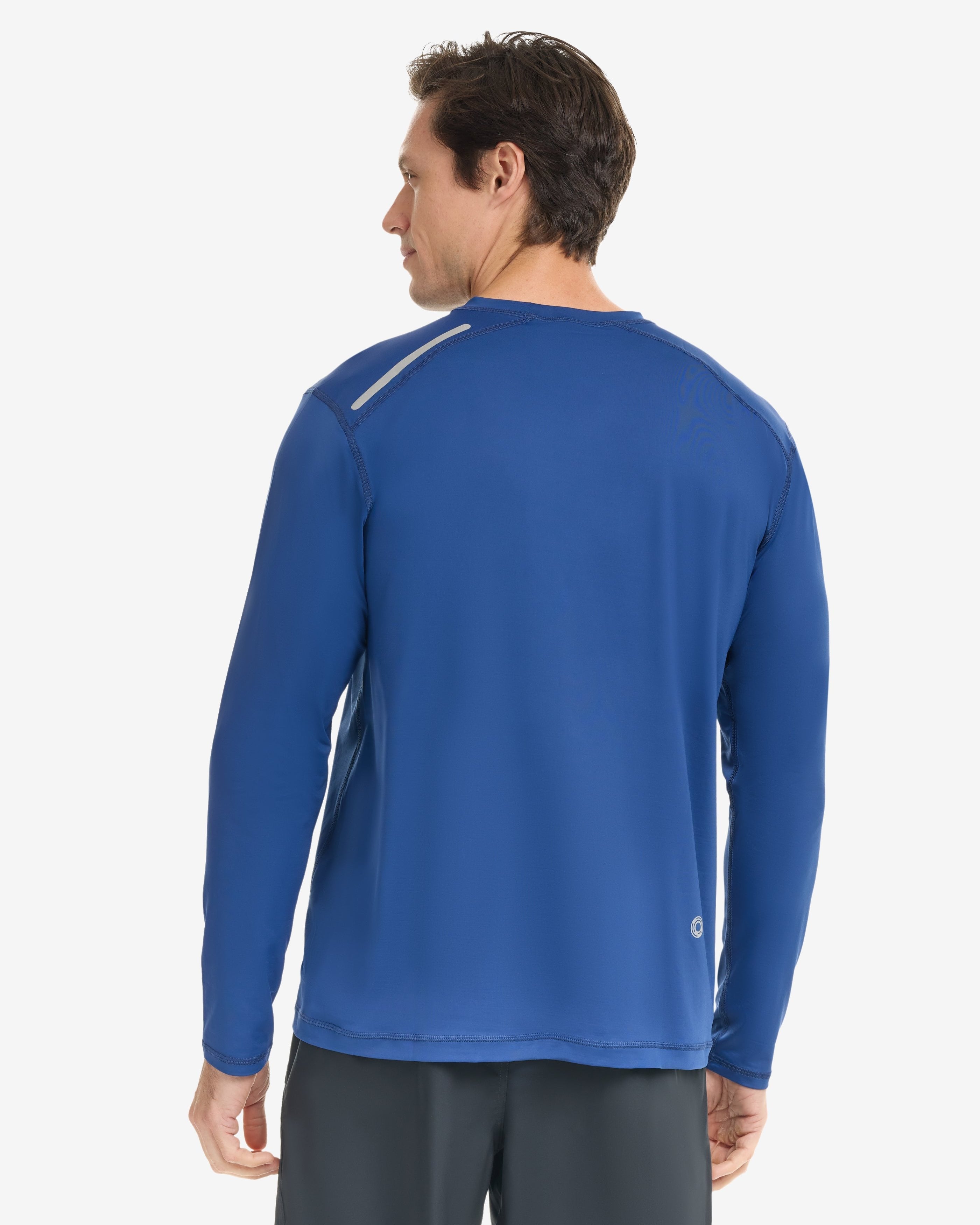  BloqUV MEN'S LONG SLEEVE JET TEE (12002) - Black - Bonton