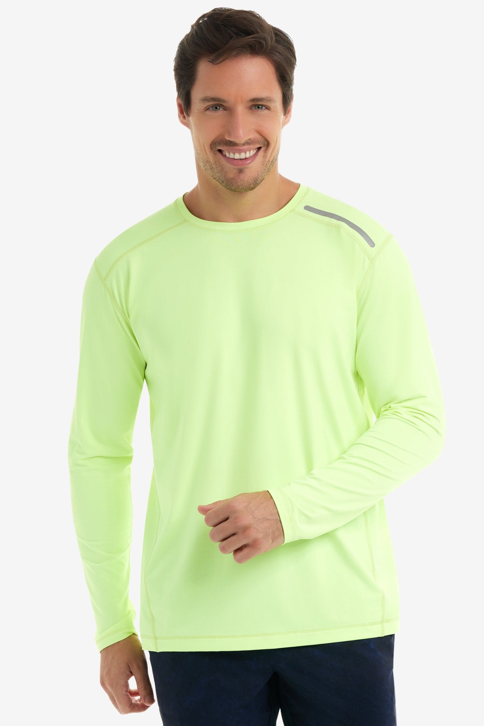  BloqUV MEN'S LONG SLEEVE JET TEE (12002) - Black - Bonton