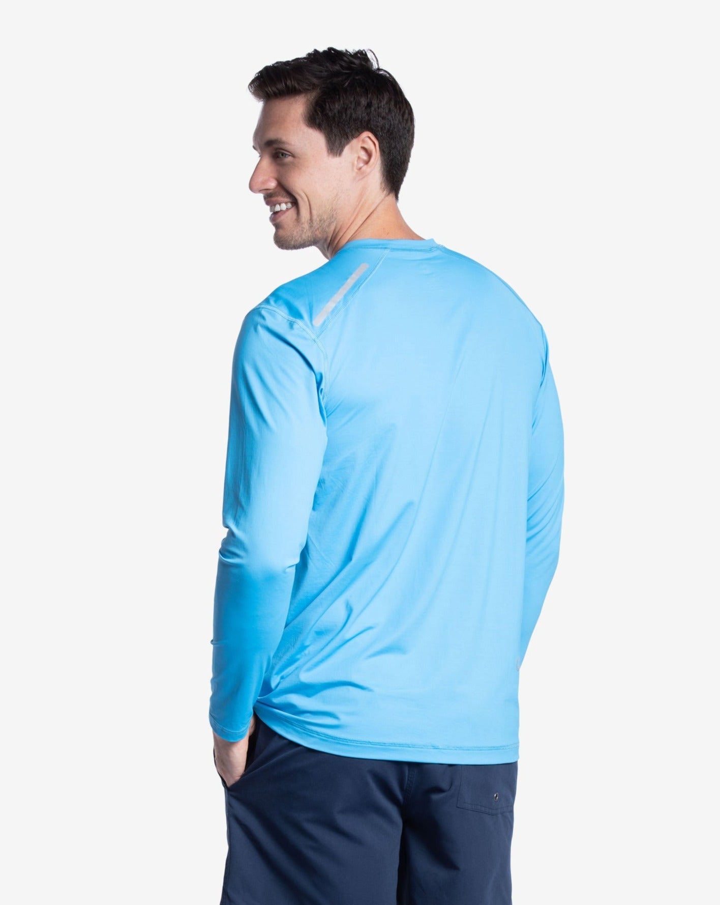  BloqUV MEN'S LONG SLEEVE JET TEE (12002) - Black - Bonton