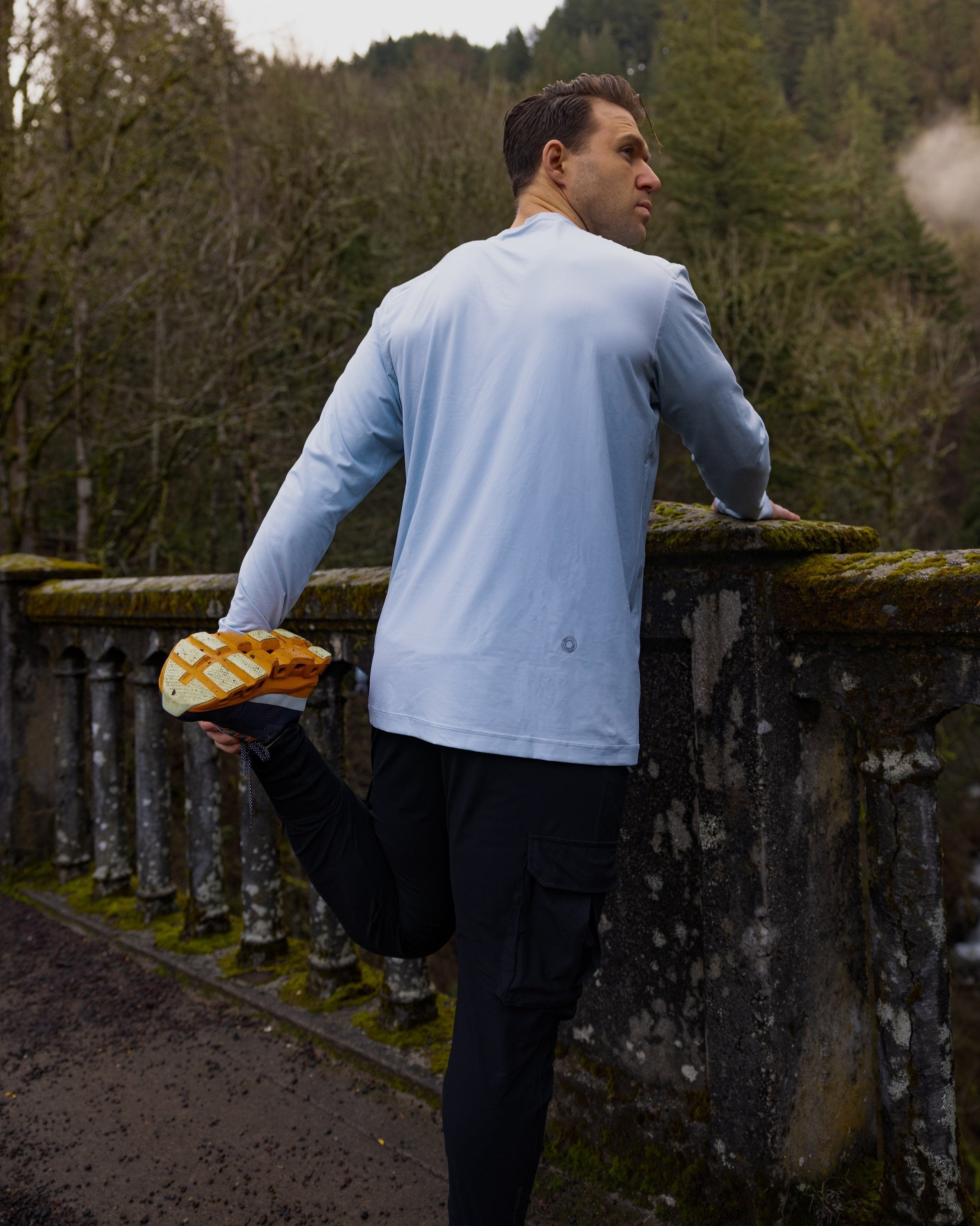  BloqUV MEN'S LONG SLEEVE JET TEE (12002) - Black - Bonton