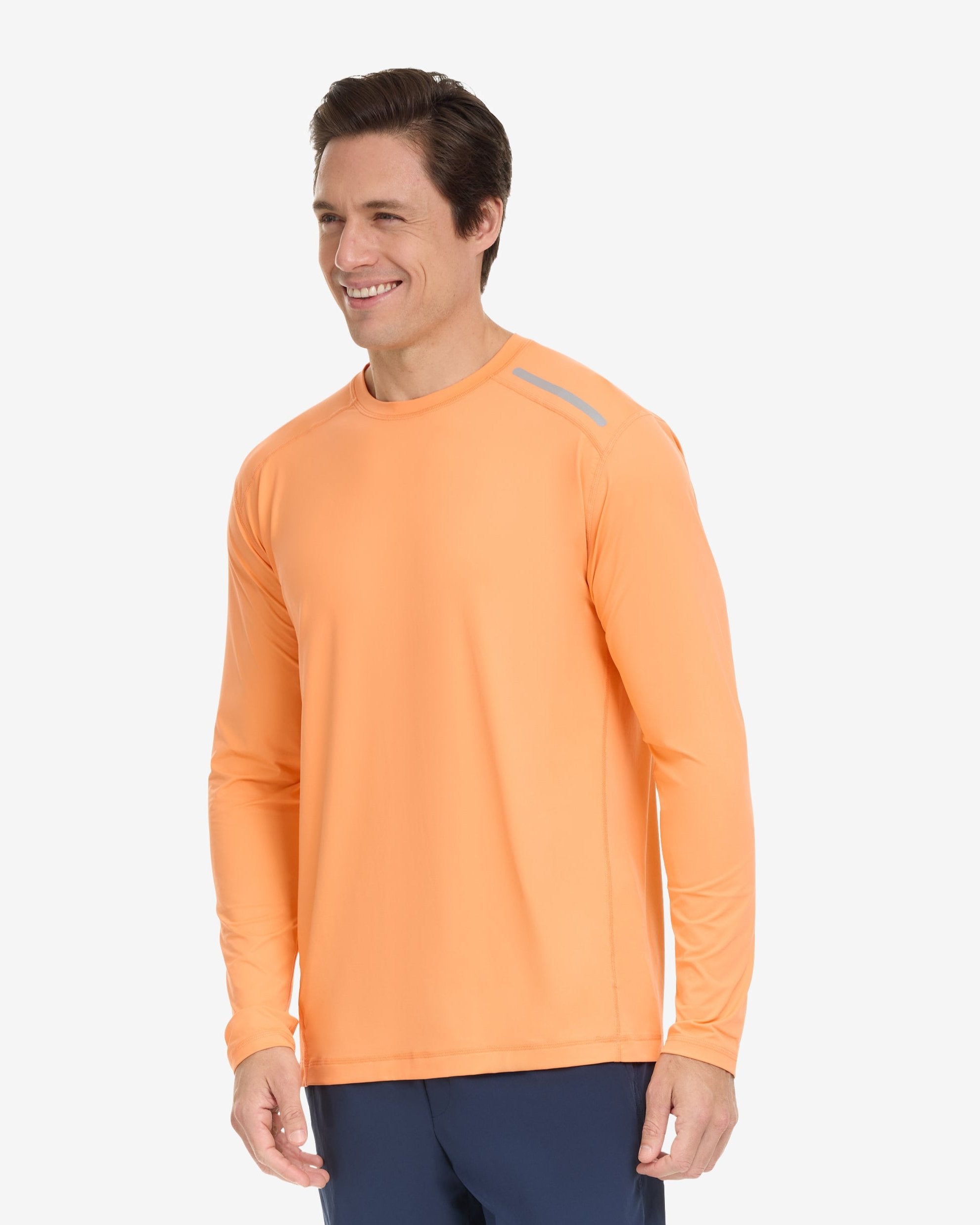  BloqUV MEN'S LONG SLEEVE JET TEE (12002) - Black - Bonton
