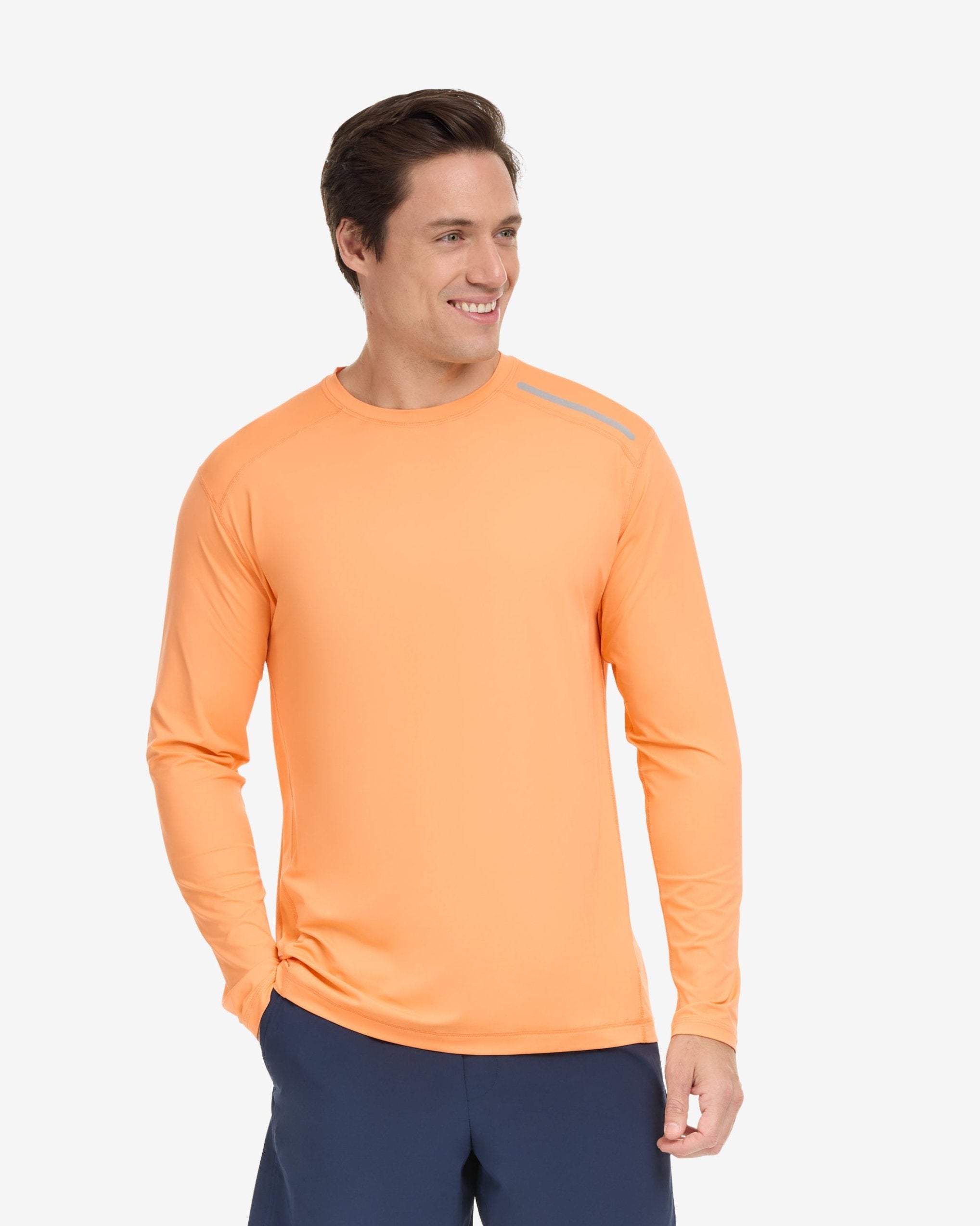  BloqUV MEN'S LONG SLEEVE JET TEE (12002) - Black - Bonton