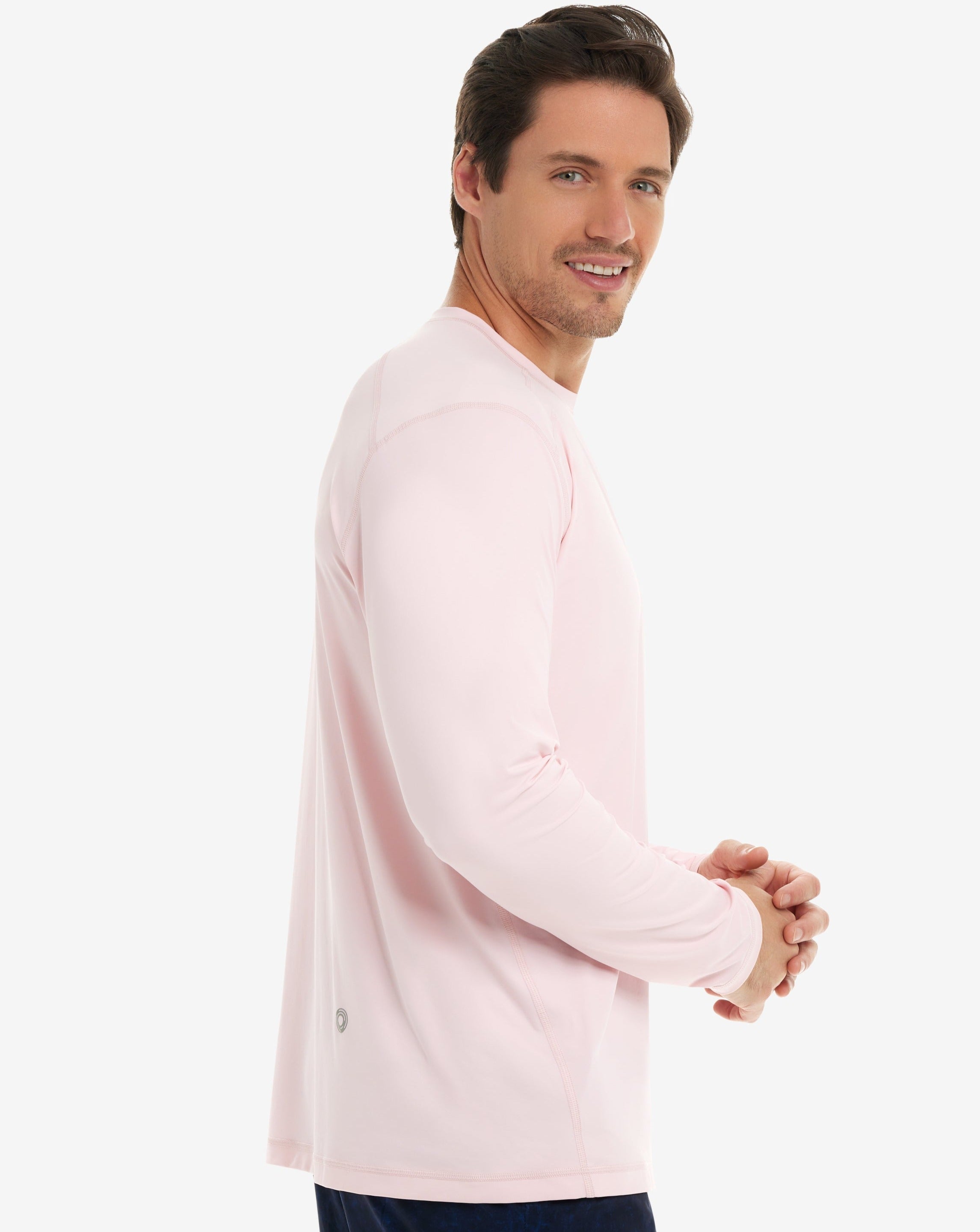  BloqUV MEN'S LONG SLEEVE JET TEE (12002) - Black - Bonton