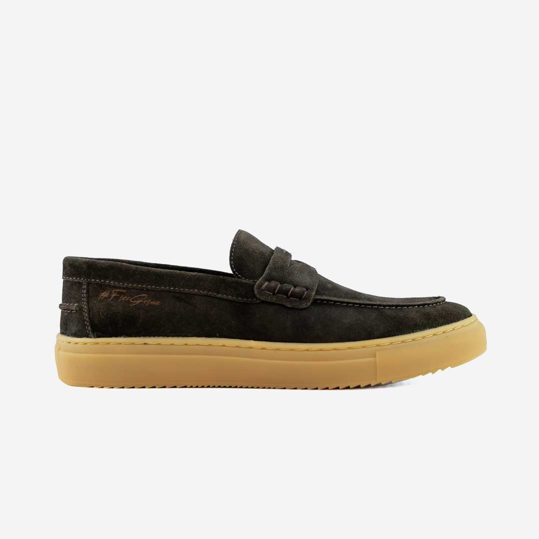  Gernie NYC 22's Penny Leather Low Top - Black Napa - Bonton