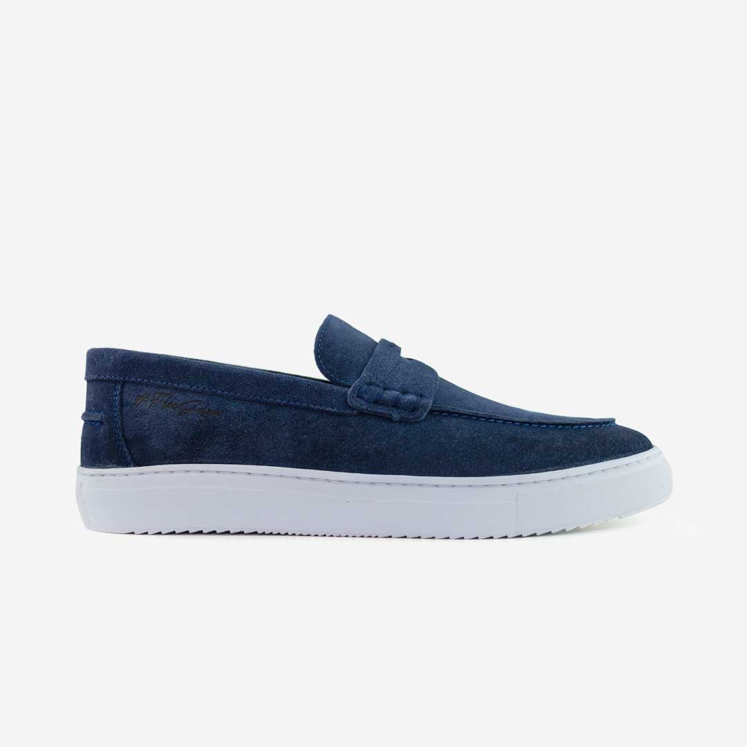  Gernie NYC 22's Penny Leather Low Top - Hunter Suede - Bonton