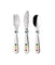 Ralph Kramer Stainless Steel Children's 3 Piece Flatware Set, Circus