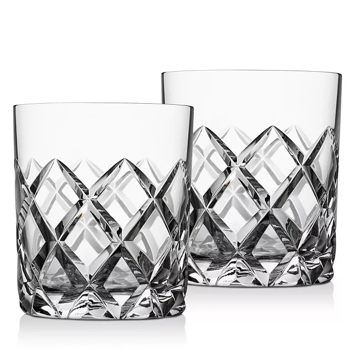  Orrefors Sofiero Old Fashioned Glass Pair - Clear - Bonton