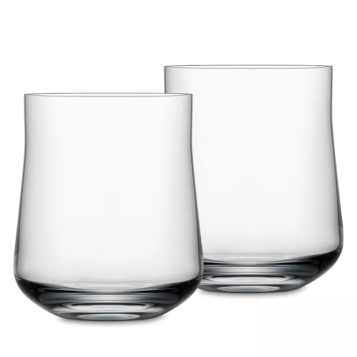  Orrefors Informal Tumbler Pair - Clear - Bonton