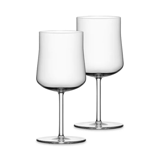 Informal Small Glass Pair