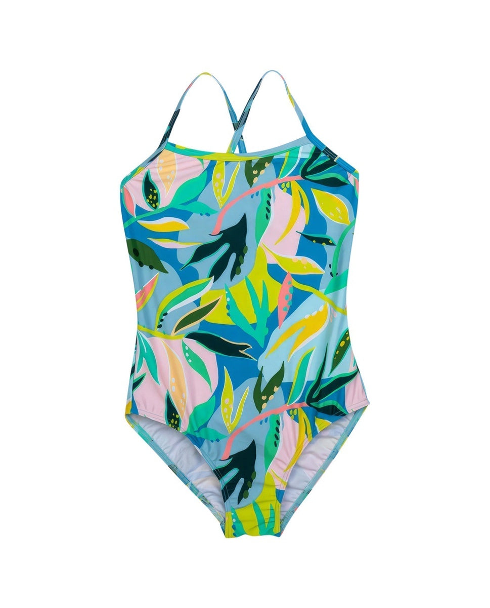  Gottex Kids Rainforest Round Neck One Piece Swimsuit - GOTTEX KIDS RAINFOREST - Bonton