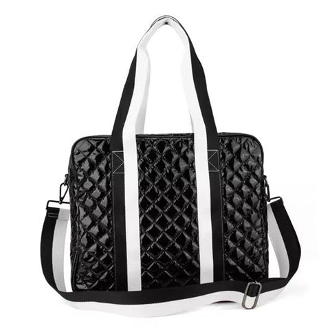 Judy Quilted Pickleball Tote Competitive Black
