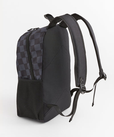 Checker Shark Backpack - Black