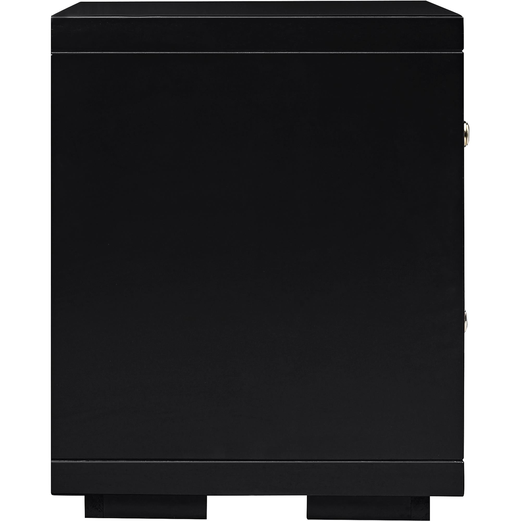  Camden Isle Wood Nightstand - Black - Bonton
