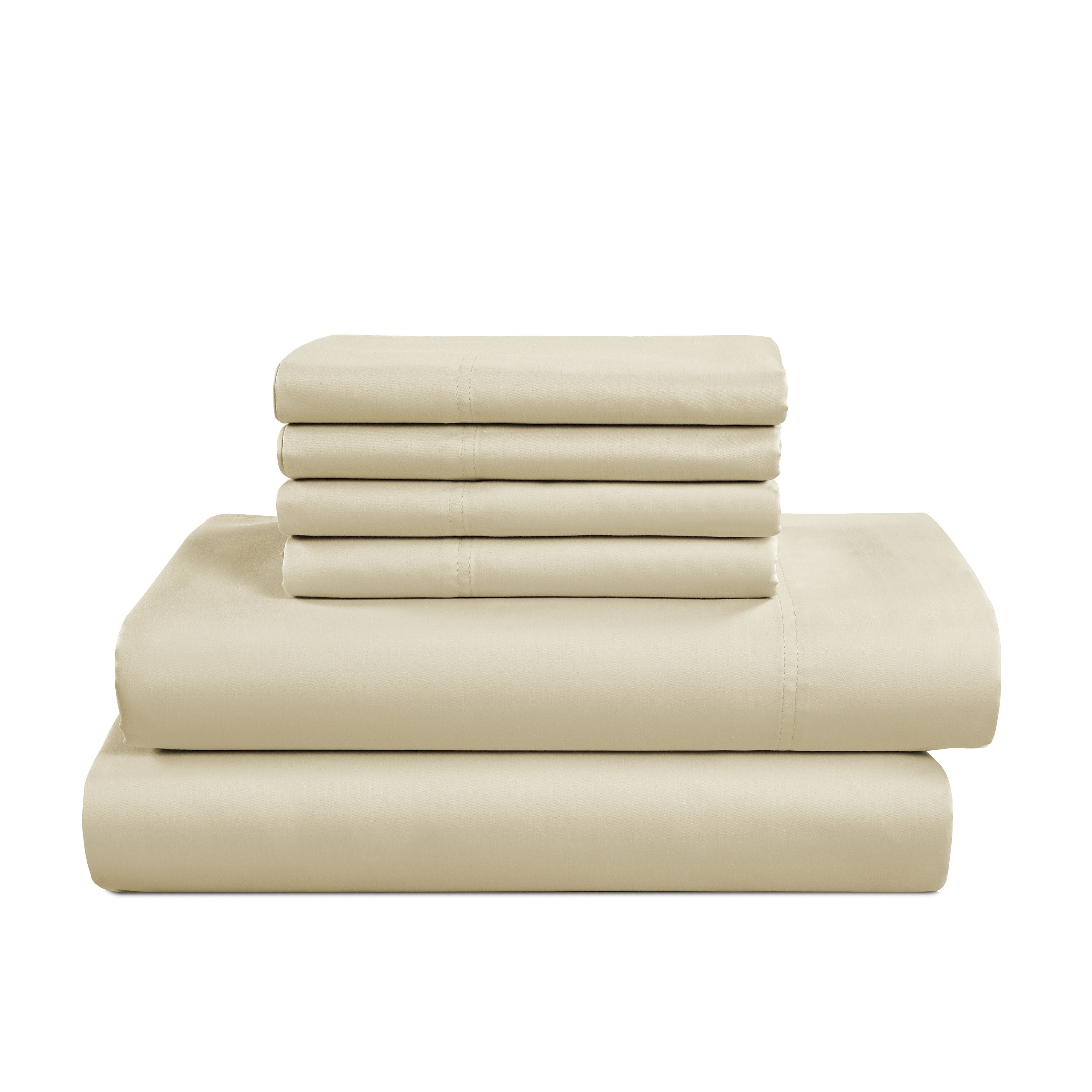  Kathy Ireland Home Kathy Ireland 1000 Thread Count Egyptian Cotton Rich 6-Piece Sheet Set - King - Bonton
