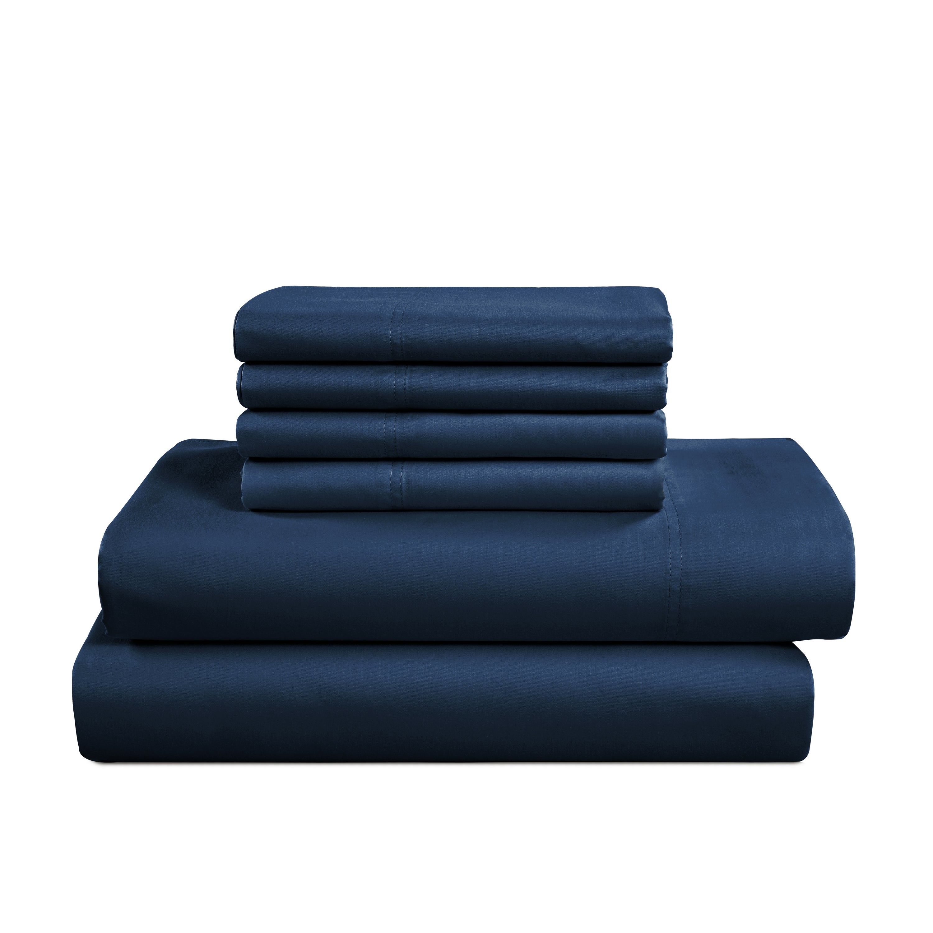  Kathy Ireland Home Kathy Ireland 1000 Thread Count Egyptian Cotton Rich 6-Piece Sheet Set - King - Bonton