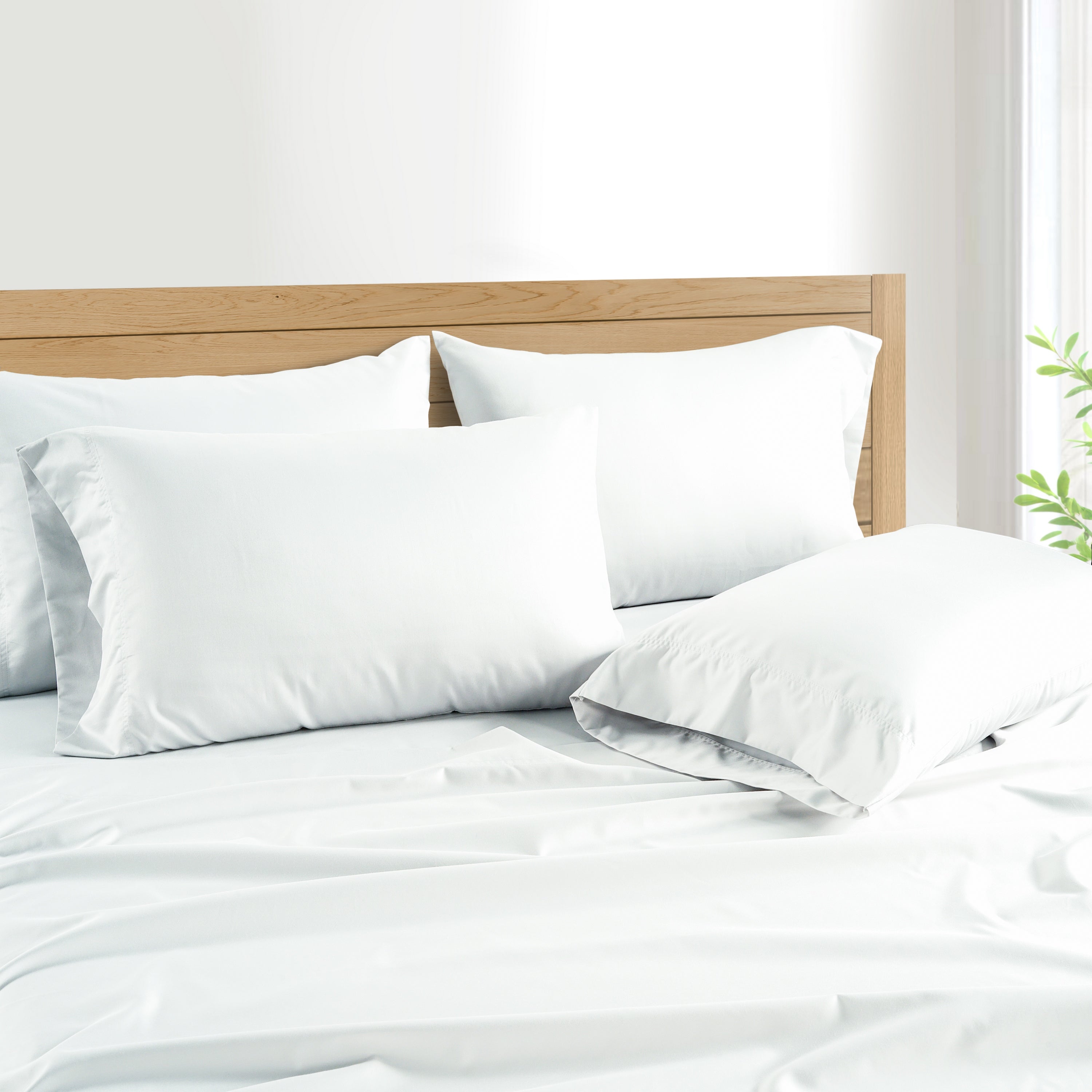  Kathy Ireland Home Kathy Ireland 1000 Thread Count Egyptian Cotton Rich 6-Piece Sheet Set - King - Bonton