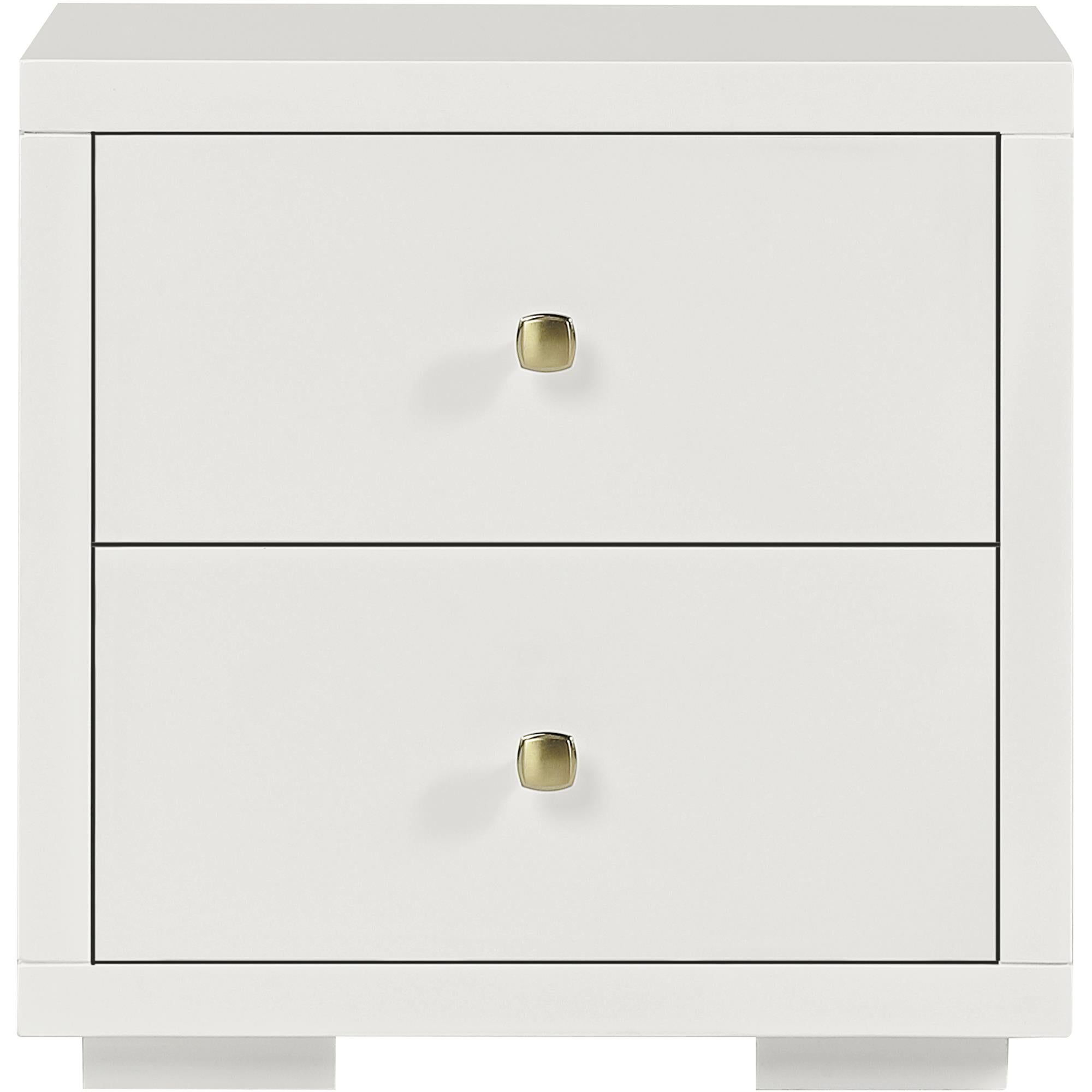  Camden Isle Wood Nightstand - Black - Bonton