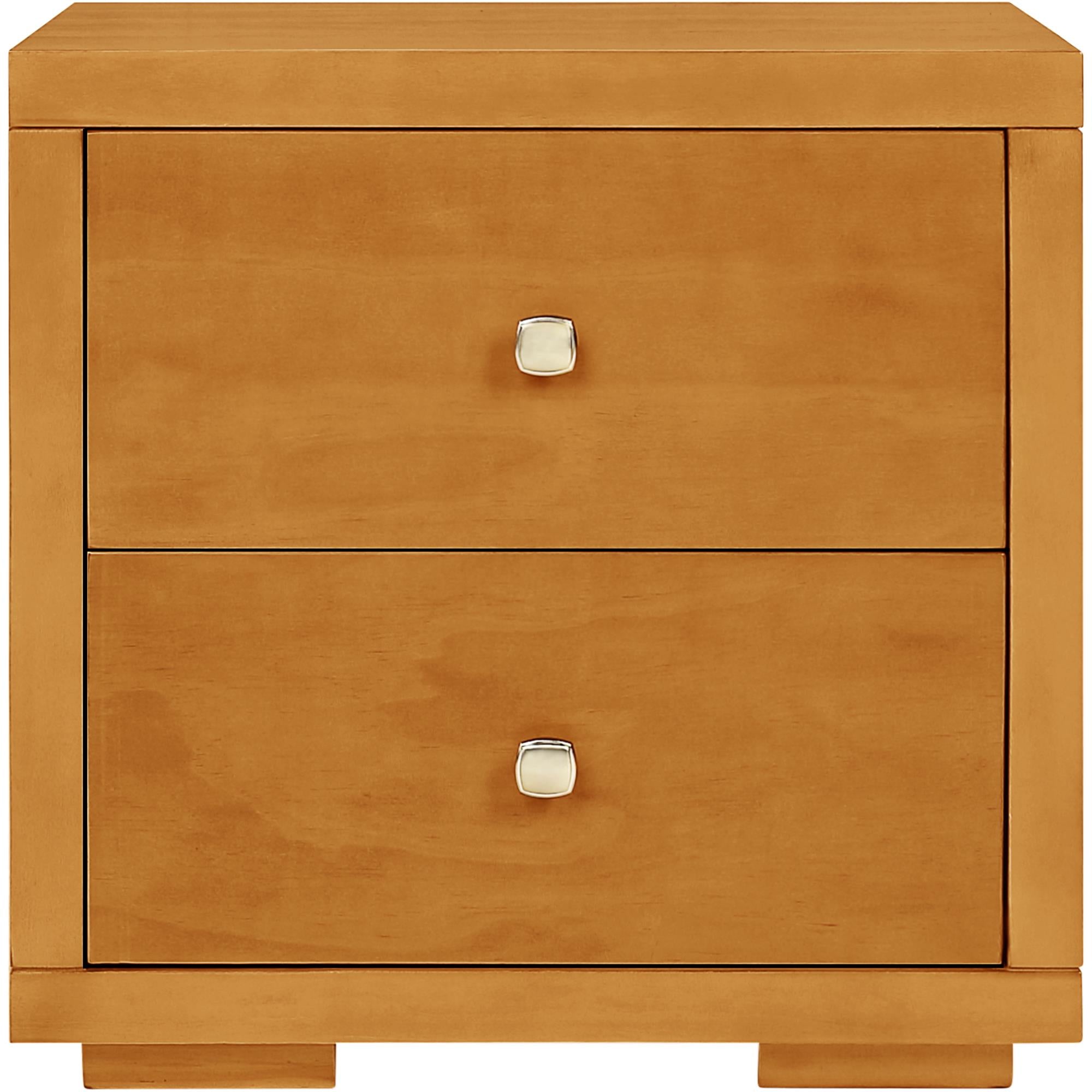  Camden Isle Wood Nightstand - Black - Bonton
