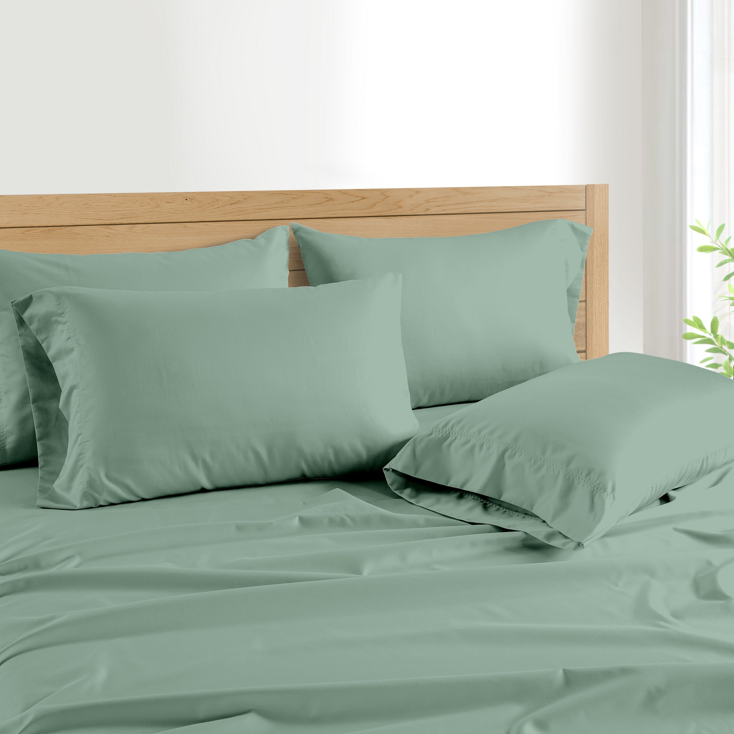  Kathy Ireland Home Kathy Ireland 1000 Thread Count Egyptian Cotton Rich 6-Piece Sheet Set - King - Bonton