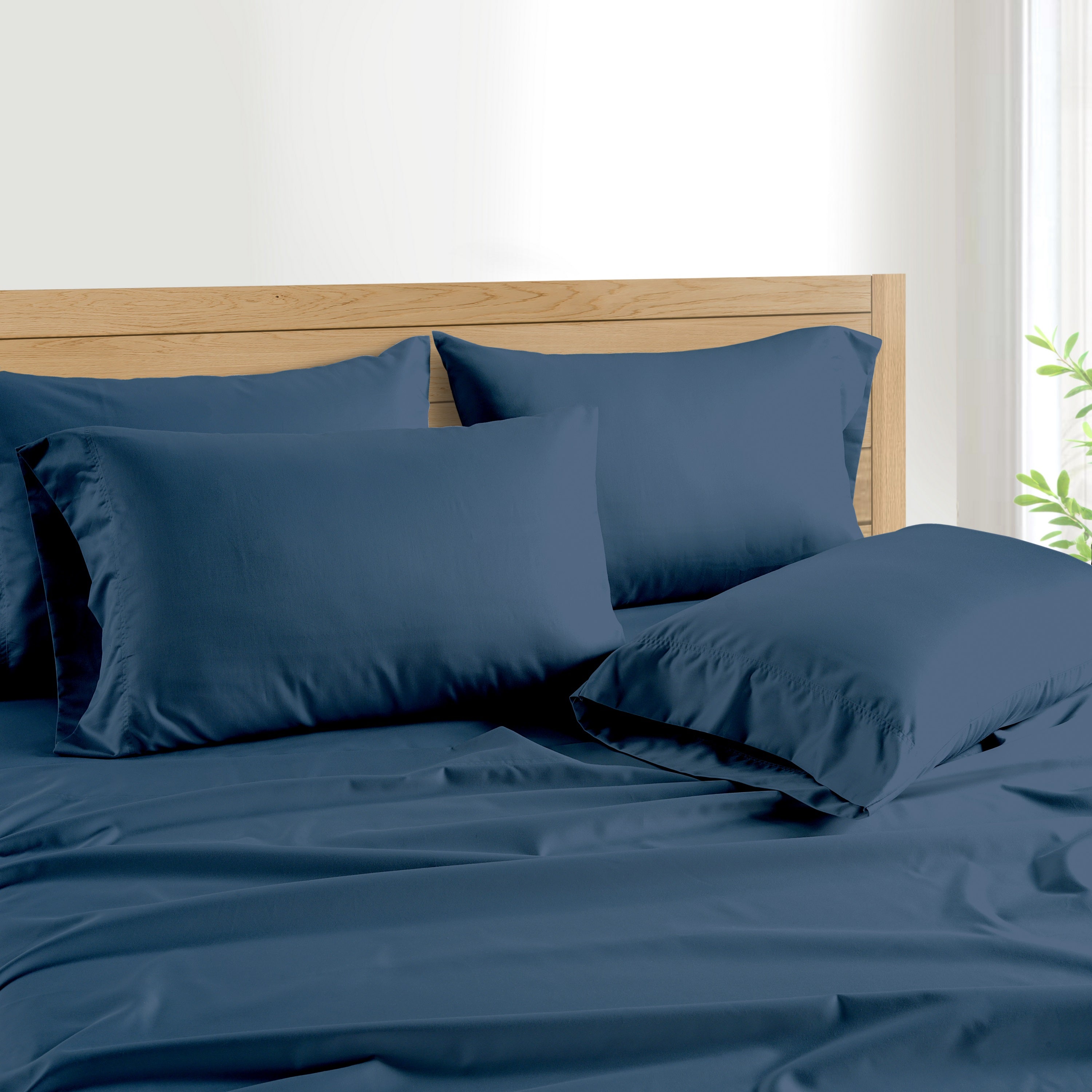  Kathy Ireland Home Kathy Ireland 1000 Thread Count Egyptian Cotton Rich 6-Piece Sheet Set - King - Bonton