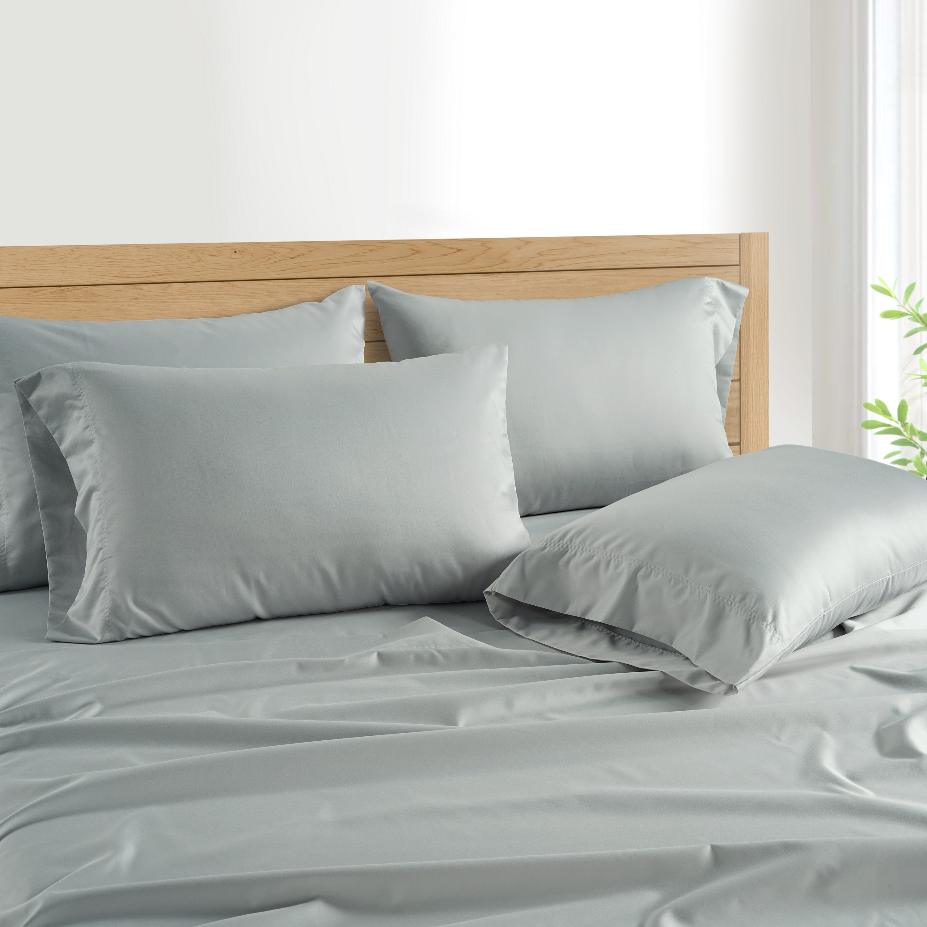  Kathy Ireland Home Kathy Ireland 1000 Thread Count Egyptian Cotton Rich 6-Piece Sheet Set - King - Bonton