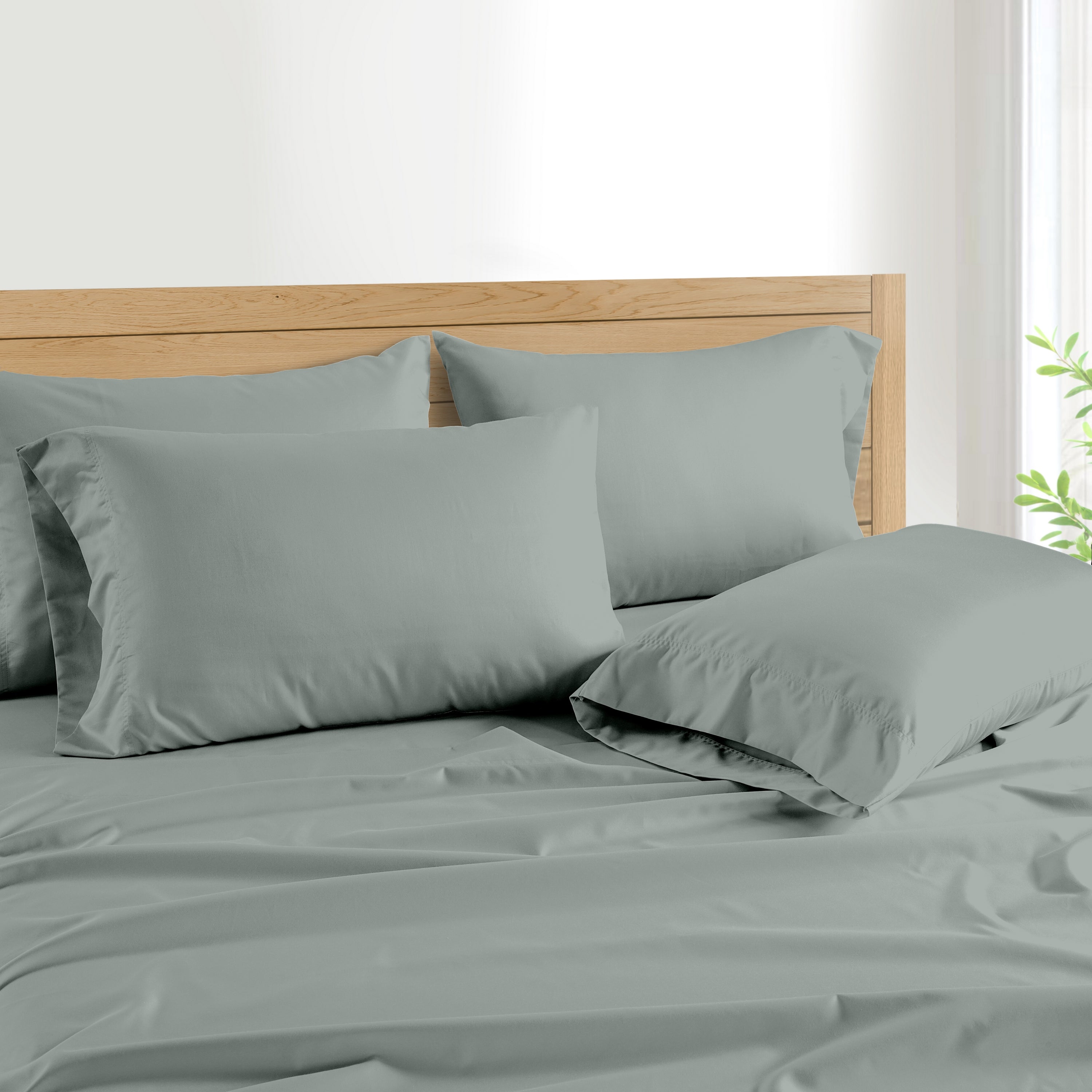  Kathy Ireland Home Kathy Ireland 1000 Thread Count Egyptian Cotton Rich 6-Piece Sheet Set - King - Bonton