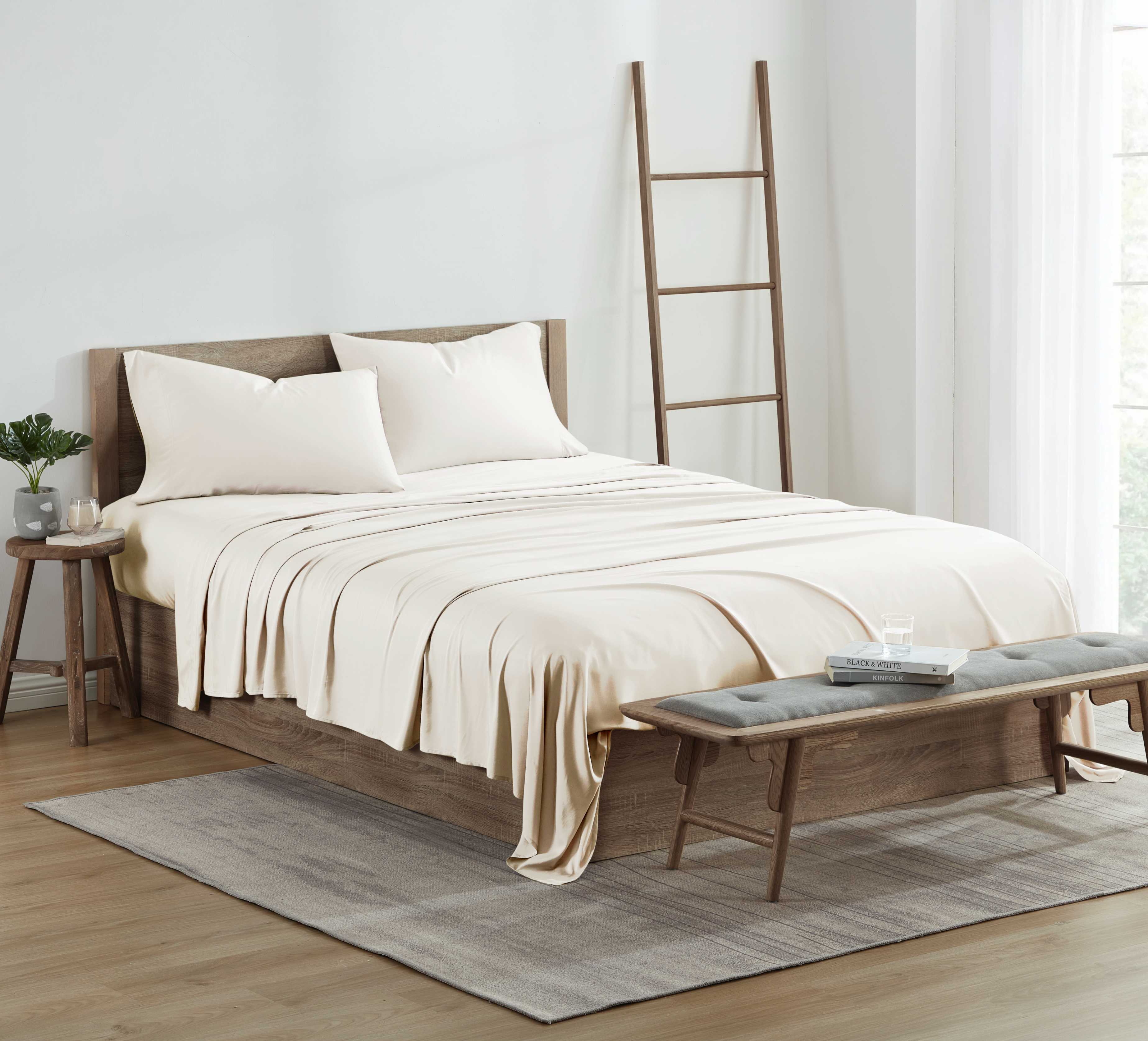  Kathy Ireland Home Kathy Ireland 300 Thread Count Bamboo 2 Piece Pillowcases. - Standard - Bonton