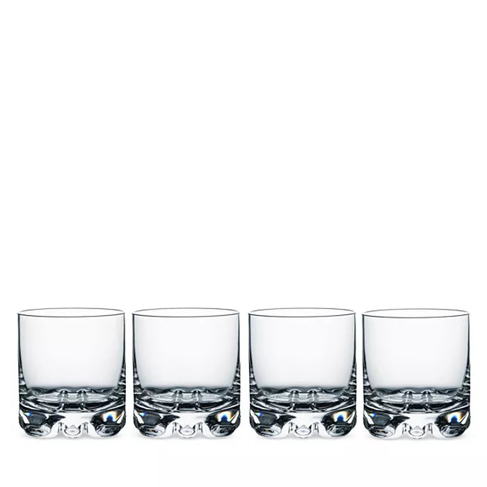  Orrefors Erik Old Fashion Glass Set of 4 - Clear - Bonton