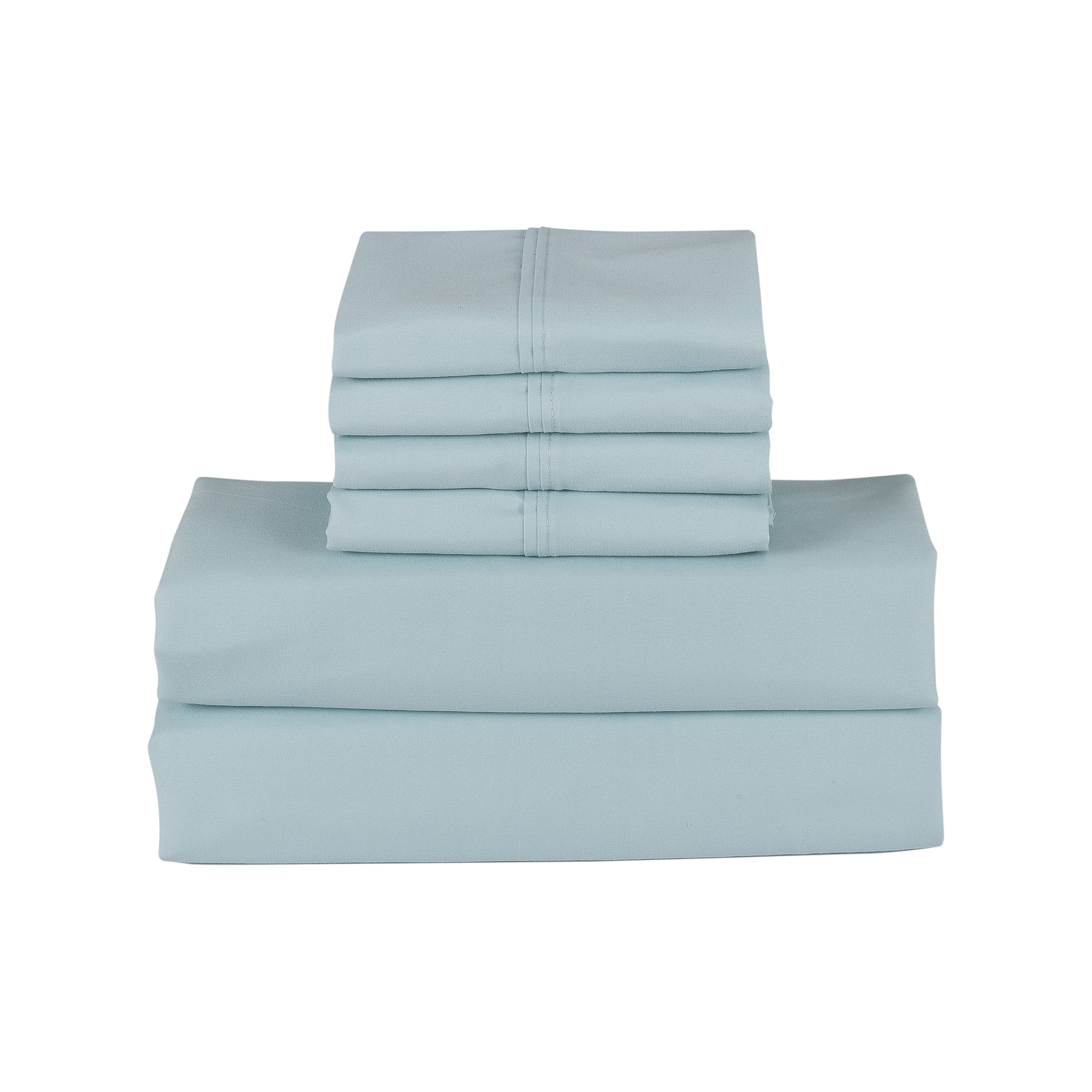  Bamboo Bamboo 6 Piece 1800 Thread Count Smart Pocket Ultra Soft Luxury Sheet Set - Full - Bonton