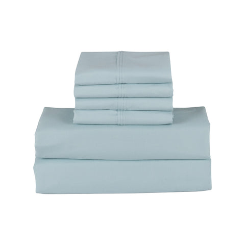 Bamboo 6 Piece 1800 Thread Count Smart Pocket Ultra Soft Luxury Sheet Set