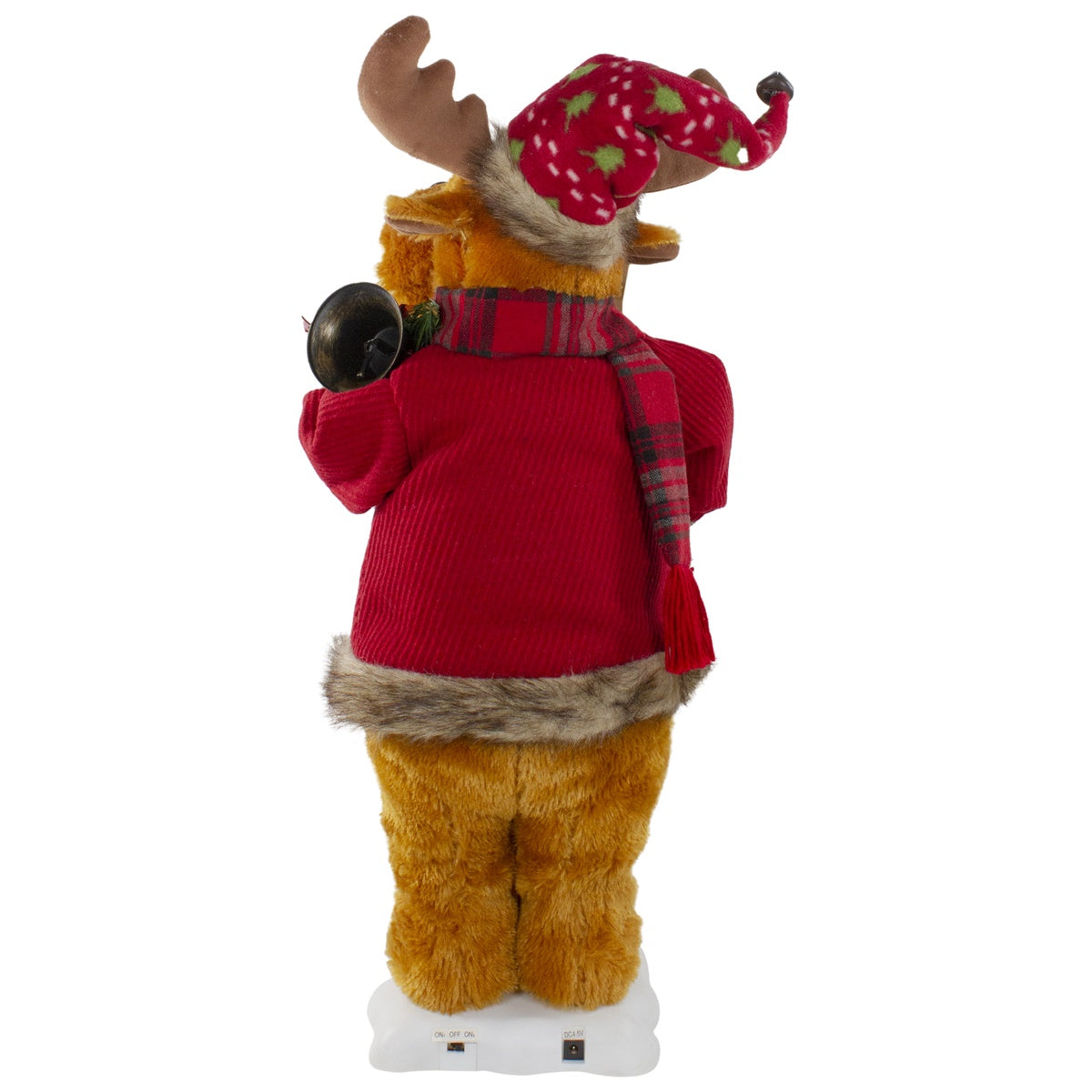  Northlight Lighted and Animated Musical Moose Christmas Figure - 24