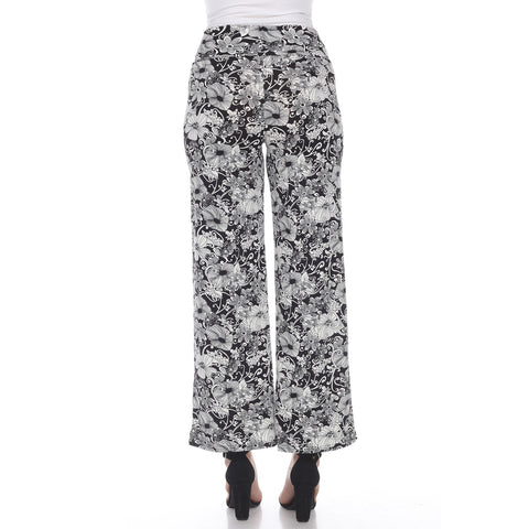 Floral Paisley Palazzo Pants