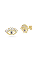 Evil Eye Stud Earrings